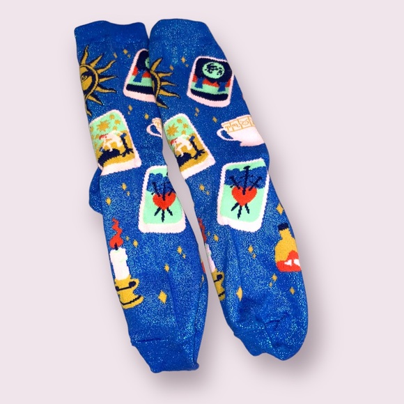 “It’s in the Cards” Novelty Crew Socks by Rachel Rosenkoetter - Picture 4 of 6